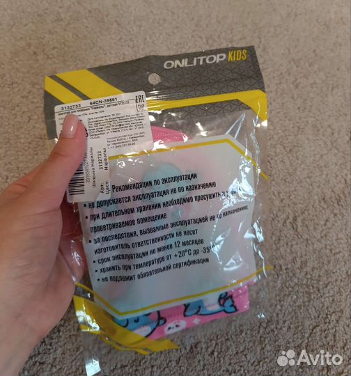 Шапочка для плавания для девочки Новая