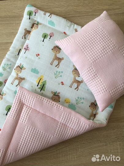 Одеяло детское, бортики