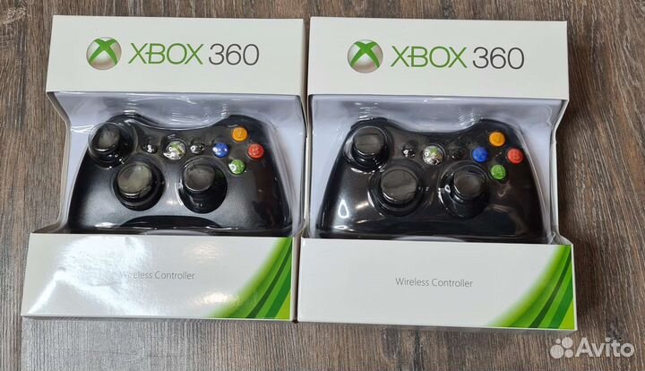 Геймпад xbox 360 (проводной, беспроводной)