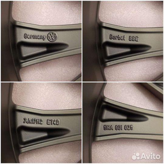 Оригинальные диски Volkswagen Tiguan R17 Германия