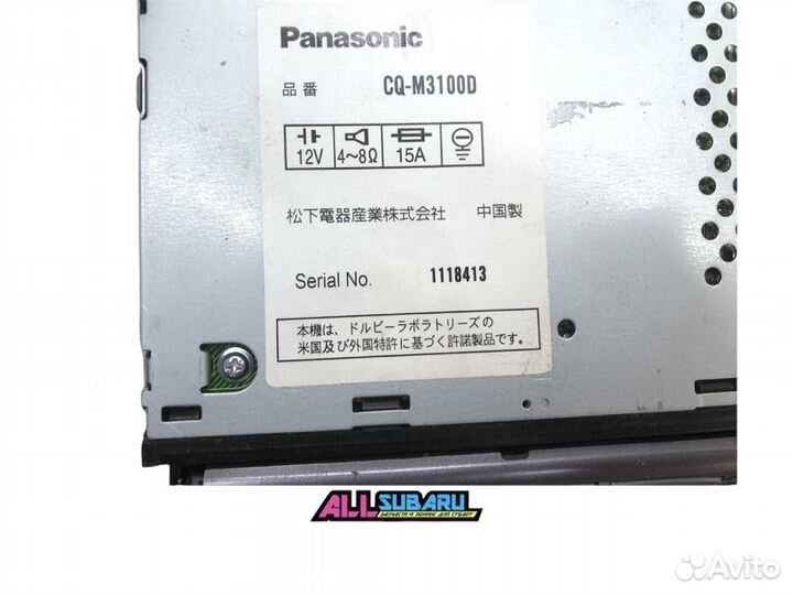 Автомагнитола Subaru Impreza Wrx Sti GDB EJ207