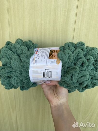Пряжа для ручного вязания alize puffy и fine