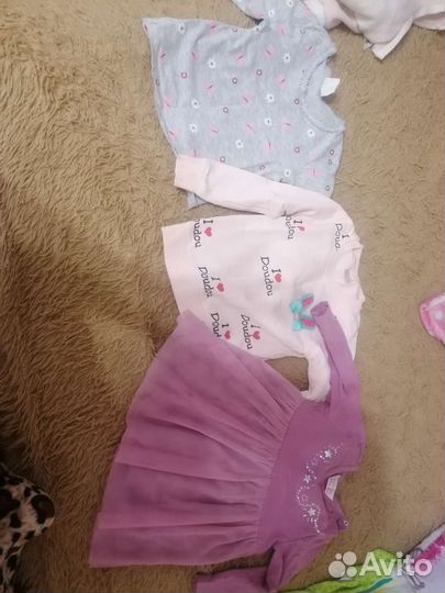Вещи пакетом на девочку1,5-2 года