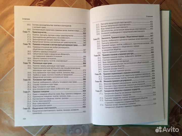 Теория государства и права