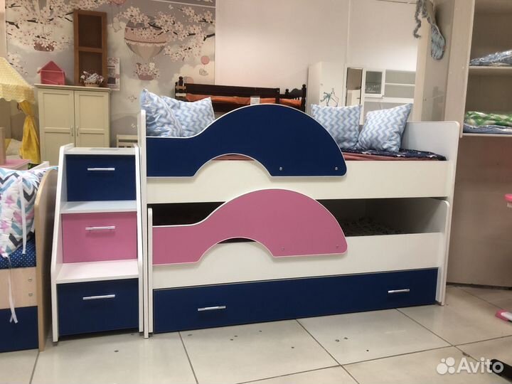 Детская выкатная кровать