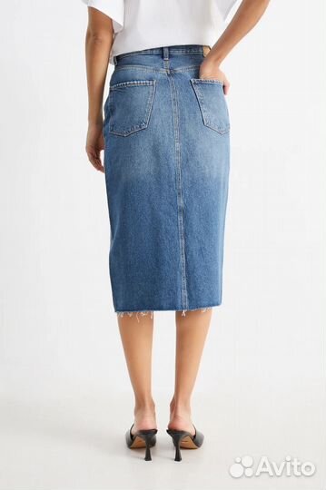 Джинсовая юбка женская 54 56 Германия новая