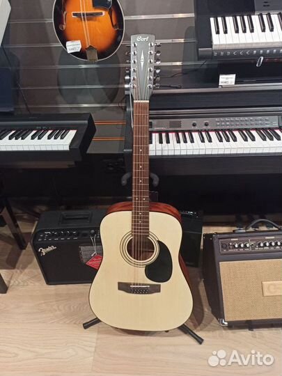 Электроакустическая гитара cort AD810-12E OP