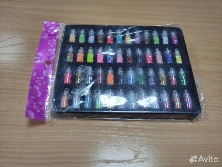 Набор страз, блёстки для маникюра, хендмейд