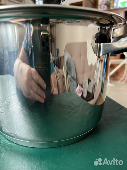 Zepter кастрюля новая 4,5 л; 2 л; 2лб/уотвремени