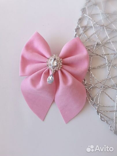 Банты из замши