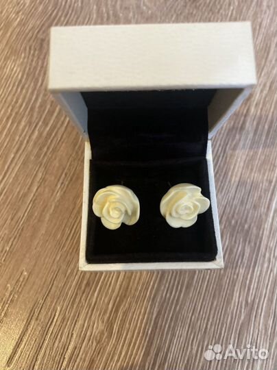 Серьги гвоздики «Розочки»