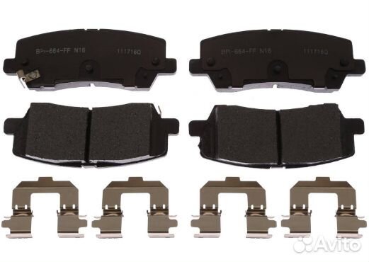 Колодки тормозные задние Ford Mustang 2015+