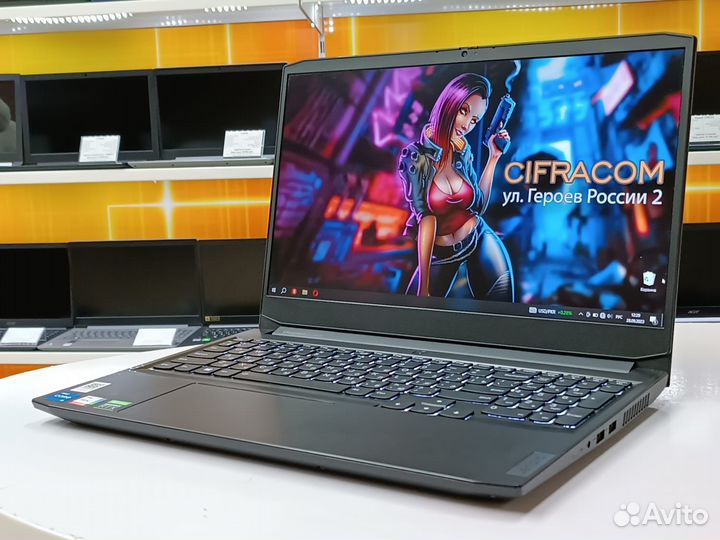 Игровой Lenovo 15.6''120Hz core i5 11Th rtx3050