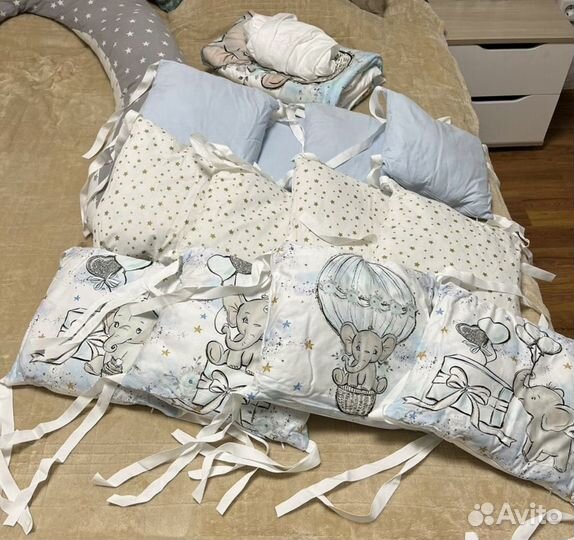 Бортики в кроватку