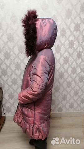 Пуховик для девочки 140-146