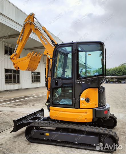 Мини-экскаватор Kato HD37V5NG, 2023