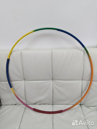 Обруч металлический с массажёрами