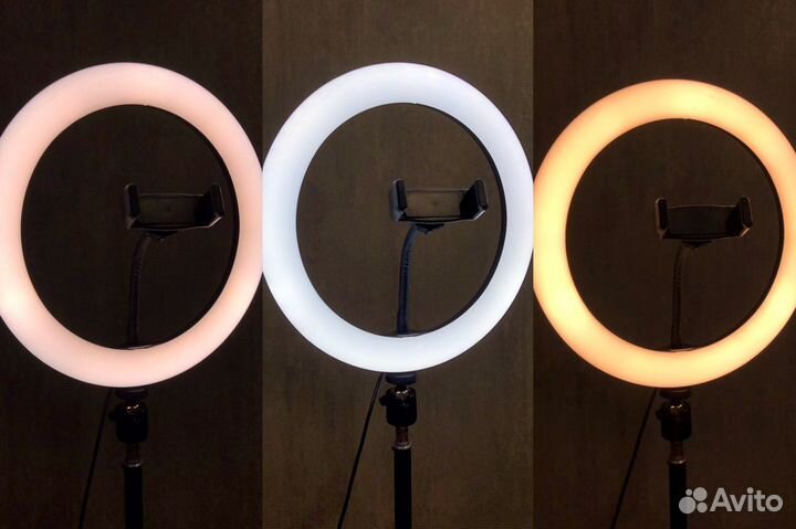 Кольцевая лампа + штатив