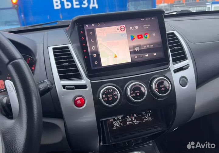 Магнитола Mitsubishi Pajero sport L200 андроид