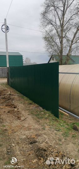 Заборы. изготовление и установка