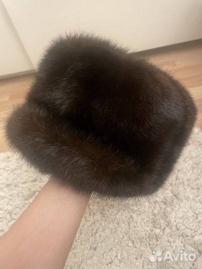 Шапка норковая мужская