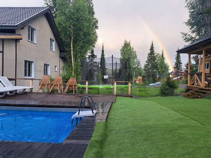 Коттедж 115 м² на участке 12 сот.