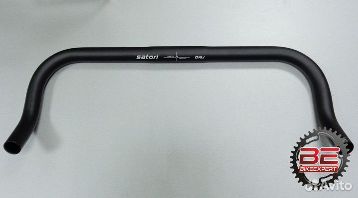 Руль bullhorn Satori Dali 25,4, 420мм, черный