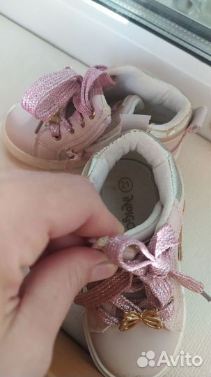 Ботинки на девочку 21