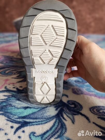 Валенки котофей 23 для девочки