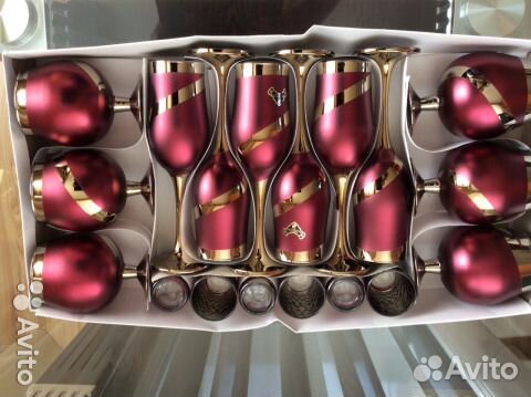 Набор подарочный хрусталь новый