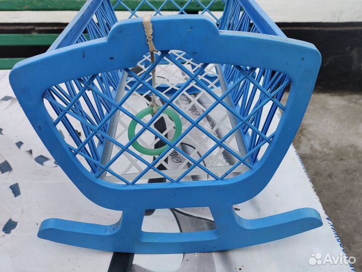 Детская кукольная кроватка маятник СССР