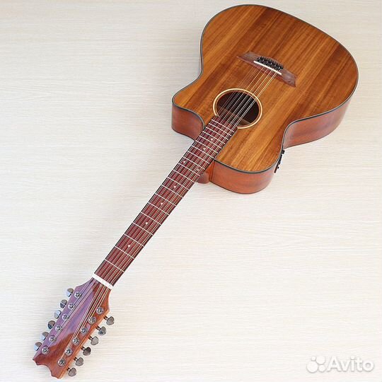 Электро-акустическая гитара,12 струнная, фолк