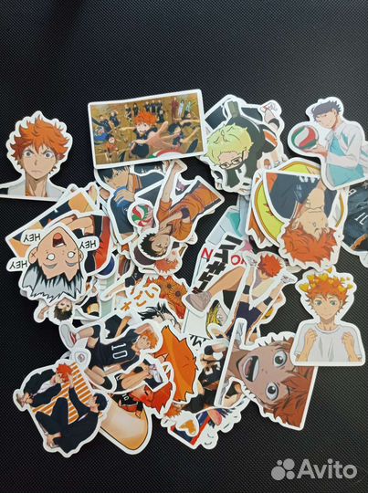 Коллекционные фигурки Волейбол и набор стикеров