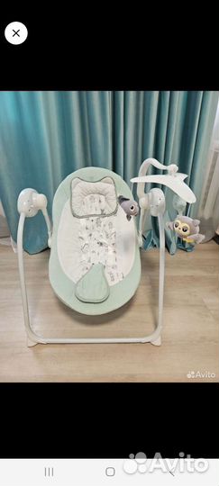 Детские электронные качели