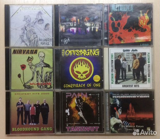 CD Компакт диски разных исполнителей