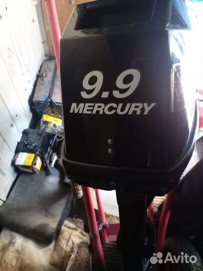 Лодочный мотор 9. 9 бу mercury США