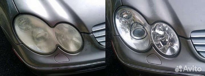 Полировка Фар-Кузова