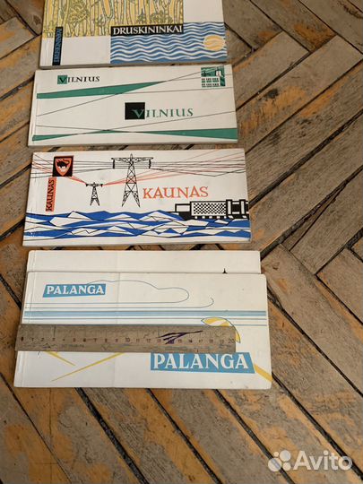 Наборы открыток городов из СССР