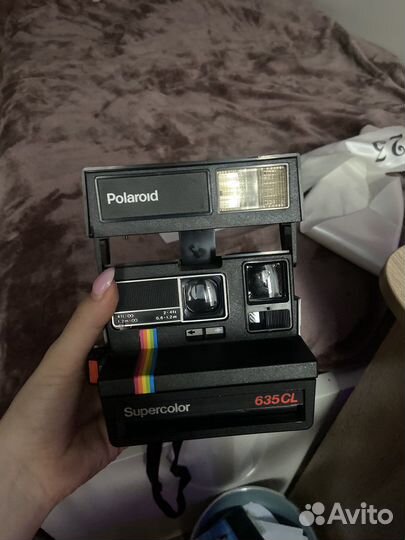 Плёночный фотоаппарат polaroid