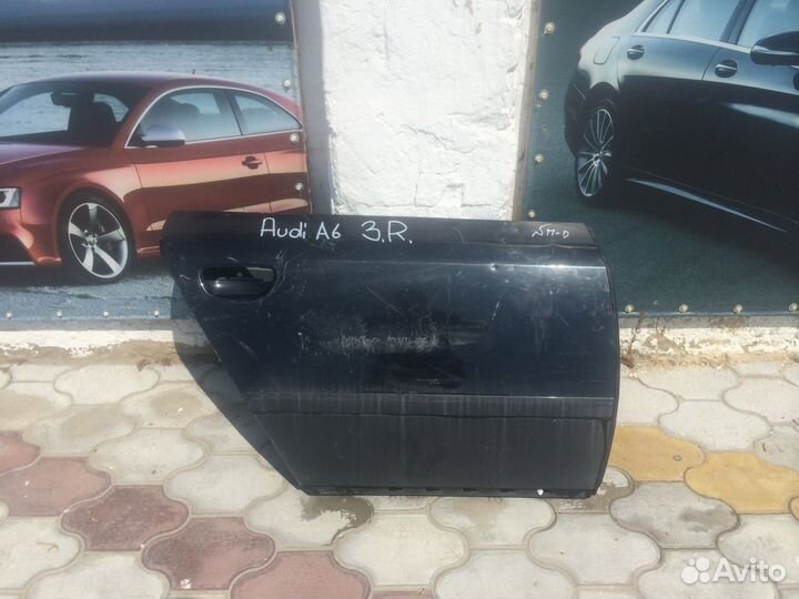 Дверь задняя левая Audi A4 В4 (80)