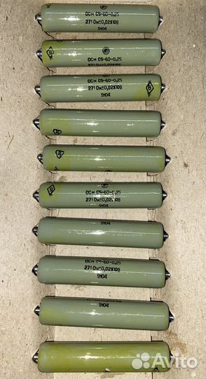 Резисторы С5-60-0,25 Вт 0,02 10В