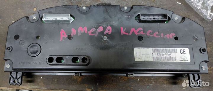 Щиток приборов almera classic b10