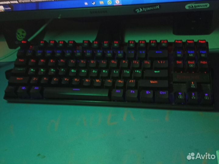 Игровая клавиатура redragon tkl