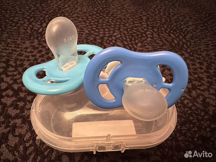 Соска-пустышка и соска на бутылочку Philip's Avent