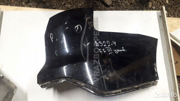 Бампер задний прав. Ford Focus