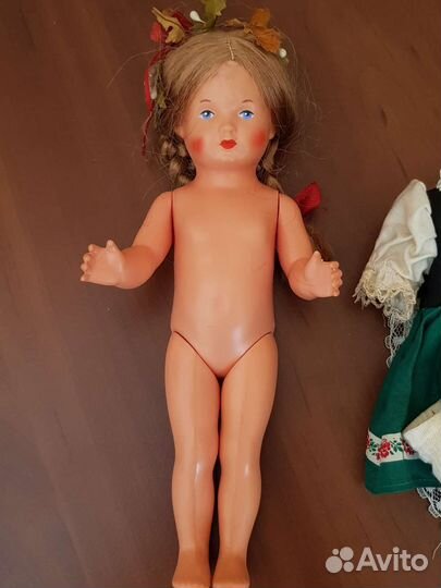 Коллекционная кукла «Schildkröt» 50 -е