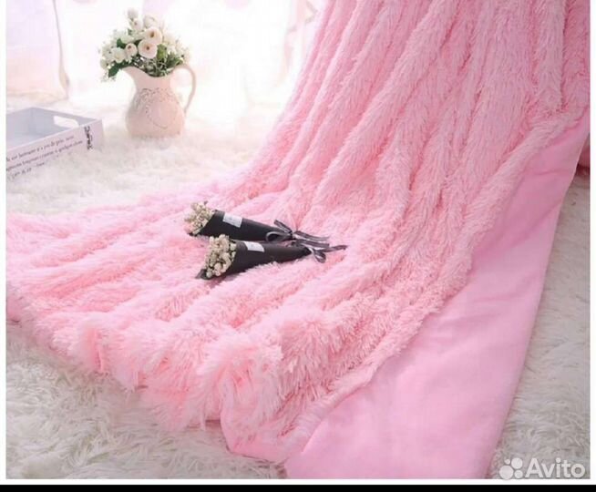 Плед травка