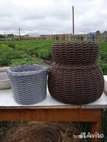 Горшок из полиротанга