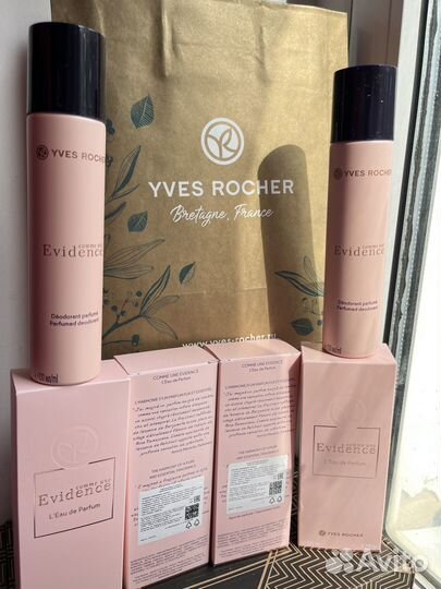 Evidence 100 мл новый парфюм от Ив роше