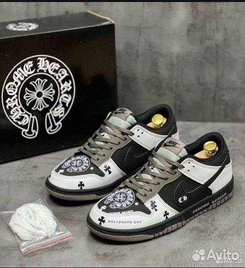 Кроссовки мужские Nike SB Dunk Low Chrome Hearts